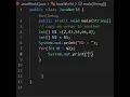 copy an array to another in java