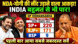 NDA-योगी की नींद उड़ाने वाला आकड़ा! सर्वे में ‘INDIA’ बहुमत से भी पार! UP VIDHANSABHA Election 2027