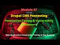 07-Module Pt Drupal CMS Pentest Web Application Penetration Testing Bug Hunting Tutorials