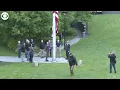 American flag raised at newly reopened US Embassy in Kyiv Ukraine