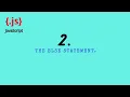 JAVASCRIPT TUTORIAL JavaScript Basic Code part 3