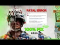Call of Duty Cold War DODI Repack Version Fatal Error 100 Fix