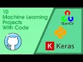 Machine Learning Projects in Python Deep Learning Opencv Final Year Projects