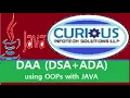 37 Part-4 Java Code Case Study Bank-Account-Customer DAA Using OOPs
