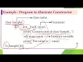 Constructor and Destructor in Python UNIT-III Modularity and OOPsUnit 3 part 4