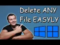 Do This to Delete Undeletable files in windows