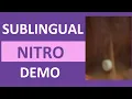 Nitroglycerin Medication Nursing Sublingual Tablets Oral Spray Pharmacology Review Adminstration