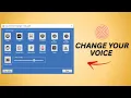 How To Use Clownfish Voice Changer