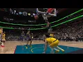 Jalen Duren dunks all over Jay Huff as Cade Cunningham points him down