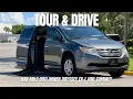 Tour Drive 88k Mile 2011 Honda Odyssey EX-L VMI Summit Handicap Wheelchair Mobility Ramp Van