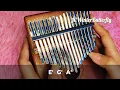 Download Lagu [Kalimba Tutorial Tabs] One Love (Arashi) ~ Hana Yori Dango ~ kalimba cover.