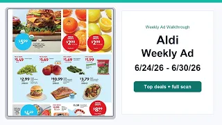 Aldi Weekly Ad 26 - 26 Top 10 Deals