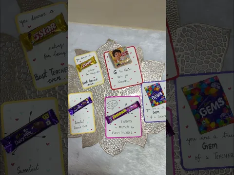 Teachers Day Card 😍#shorts #youtubeshorts #teachersday #cards #papercraft #gift #kids #kidsvideo