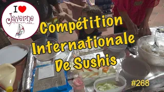 #268 Compétition internationale de sushi 🇧🇷