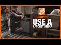 How to Use a Ratchet Strap The Home Depot