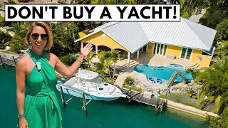 Just Buy THIS! 🤩 Bahamas Waterfront Home with a Dock Boater’s Dream Tour