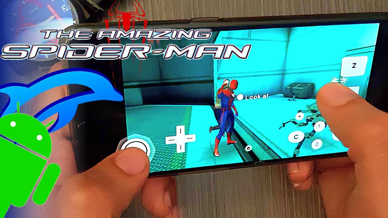 The Amazing Spider Man Android Wii Emulator - Dolphin Wii Emulator Android Mobile - Gameplay 2022