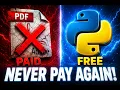 Convert PDF to Word with Python