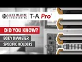 Download Lagu Did You Know T-A Pro® drill bodies come in 4 diameters for better rigidity?