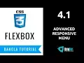 4 1 - Advanced Responsive Menu FlexBox Bangla Tutorial
