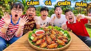 Hà Sam Thử Thách Làm Cánh Gà Chiên Mắm Vàng Ươm Da Giòn Siêu Ngon