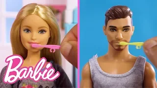 Barbie My Morning Routine With Barbie And Ken Dolls  Barbie My Morning Routine With Barbie And Ken Dolls