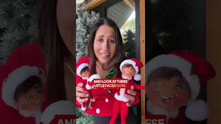 2025 Snowy Day Elf Family - Annalee Dolls