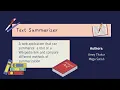 TEXT SUMMARIZER