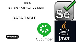Selenium Java Tutorial 40 Data table in Java Selenium TestNG Cucumber
