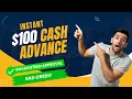 Get Instant 100 Cash Advance Online Best Lenders to Get 100 Cash Advance For Bad Credit Same Day