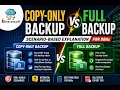 COPY-ONLY Backup vs Full Backup Scenario-Based Explanation for DBAs