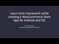 1 Ionic Basics Course Intro