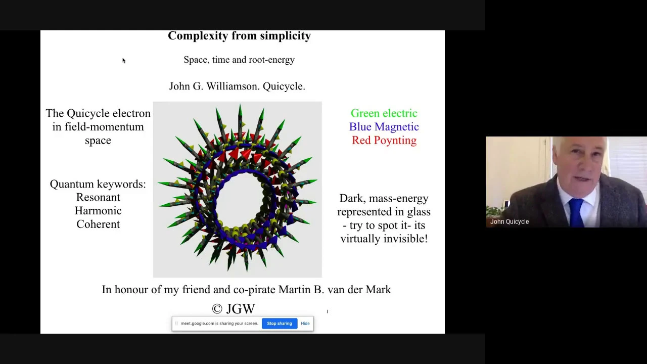 John G. Williamson: Complexity From Simplicity, Part1