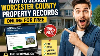 How to search Worcester County property records online for free