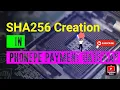 SHA256 Creation on Phonepe Payment Gateway