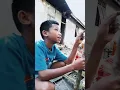 aktifitas bocil tugas sekolah membuat sapu lidi ( berdiri) #kreative