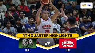 macau vs brgy ginebra 4th quarter highlights pba season 50 commissioner s cup