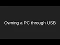 Owning a PC through an innocuous USB Bad USB Hack MacOS Windows Linux Metasploit