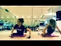 Shakira training with Anna Kaiser 2019