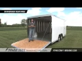 Featherlite Model 1611 ATV Motorcycle Car Utility Trailer Tour