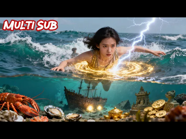 一口氣看完失業女墜海覺醒透視眼,深海在她面前沒有秘密!極品海鮮隨便撈、千年沉船直接發現——前男友跪了,全村富了,國家科考