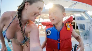 Paradise Turns into Disaster! Freak Storm in the Middle of the Night! Lazy Gecko Sailing Ep. 270