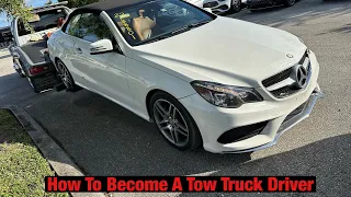 How To Become A Tow Truck Driver