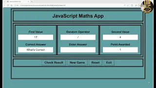 Learn JavaScript by Building a Maths App Step-by-Step Tutorial