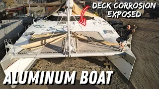 Revealing the Hidden Damage: Aluminum Deck Corrosion EXPOSED!