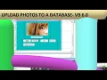 Visual Basic project UPLOAD SAVE AND DISPLAY PHOTOS IN VB 6 0