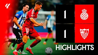 RCD Espanyol vs Sevilla FC (1-1) LALIGA | Resumen