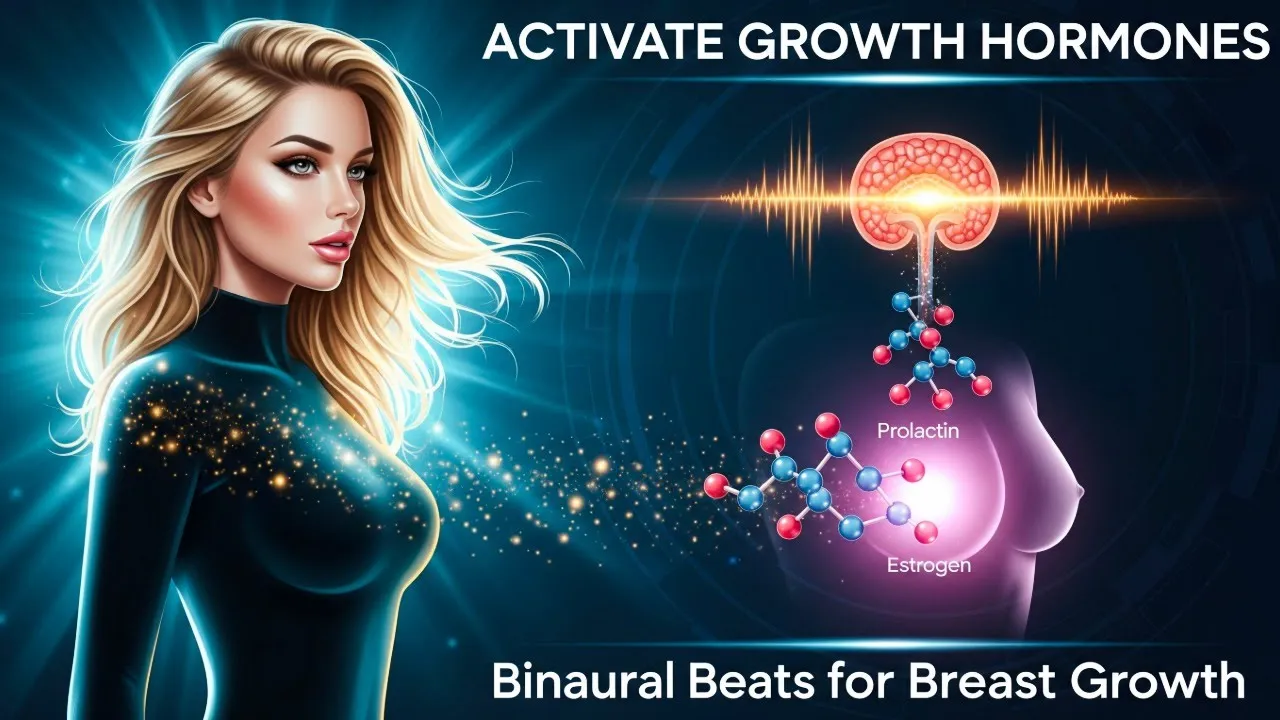 Breast Growth Hormones Release with Binaural Beats | MTF Subliminal