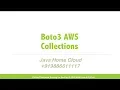 AWS - Boto3 Collections