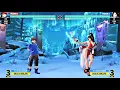 KOF XV - Team Orochi vs Team Super Heroine (Hardest AI)